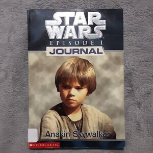 📚 Star Wars Episode 1 Journal - Anakin Skywalker Scholastic Kid's Book EUC